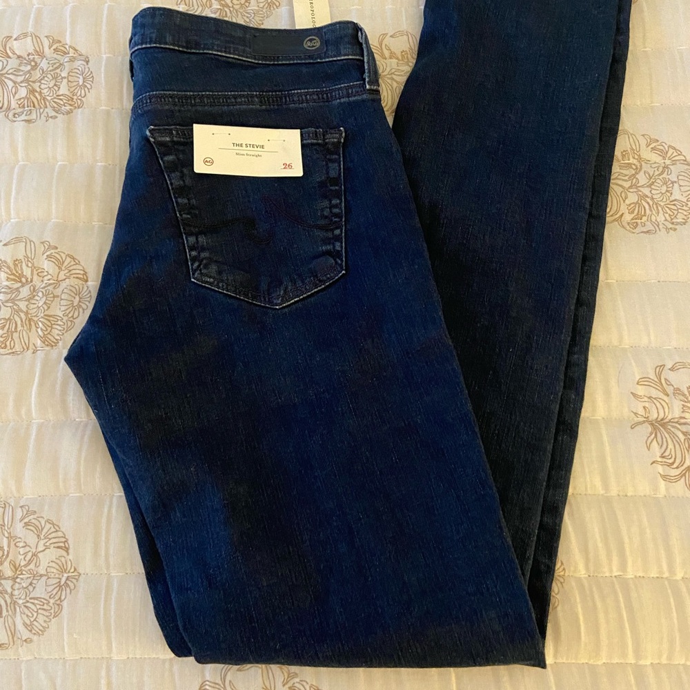 AG Adriano Goldschmied Stevie Slim Straight Jeans
